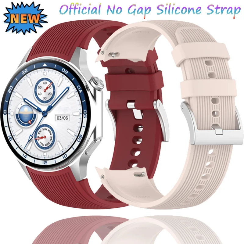 Premium Silicone Strap - Breathable & Durable Sports Wristband