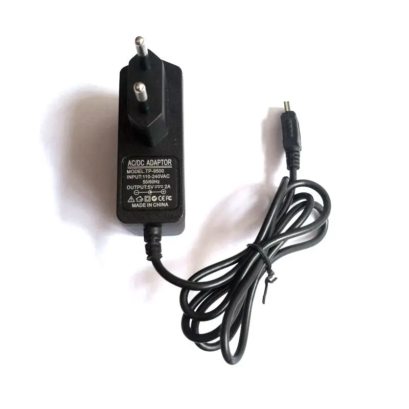 5V 2A Mini USB Port Charger Power Adapter for Tablet PC Freelander Q20 Onda Vi10 AC 100V-240V Power Supply