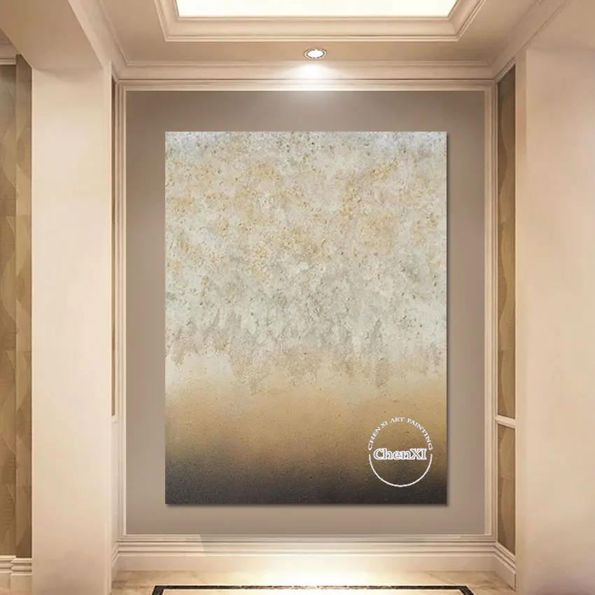 

Современный декор для отеля, абстрактная художественная живопись, ручная роспись, настенные подвески, акриловое искусство, домашний декор, Большие искусства