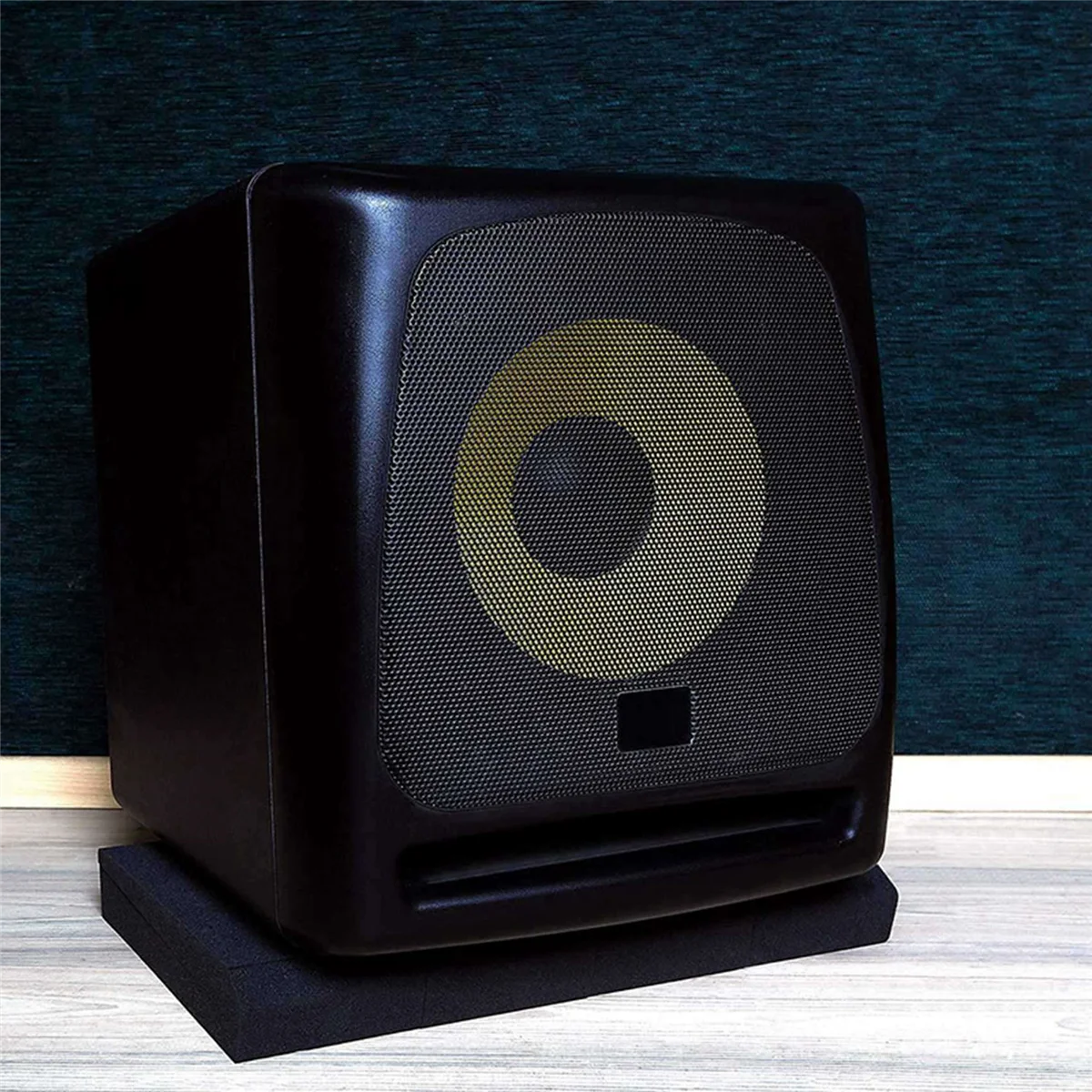 BAAU 3X Studio Monitor Isolation Speaker Pads Studio Monitor Stand Pads,Acoustical Foam for 3 Inch-10 Inch Speakers Base