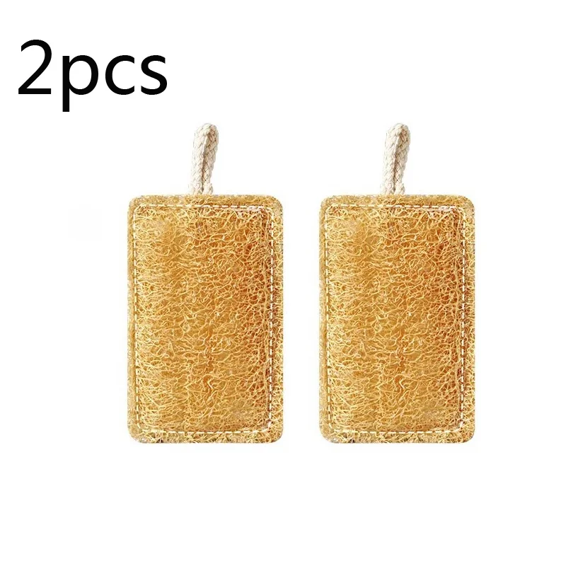 Eco-Friendly Natural Luffa Scrubber Sponge for Easy Dishwashing and Kitchen Cleaning