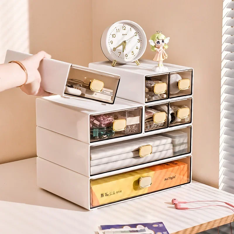 

Storage Drawers Stackable Desktop Storage Box for School Office Sundries Stationery Storage Home Storage Supplies Organizer