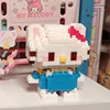 Disney 108 style Stitch LinaBell Hello Kitty Building Blocks Princess Cartoon Figrues Bricks Children's Assembly Toys Model Gift 2