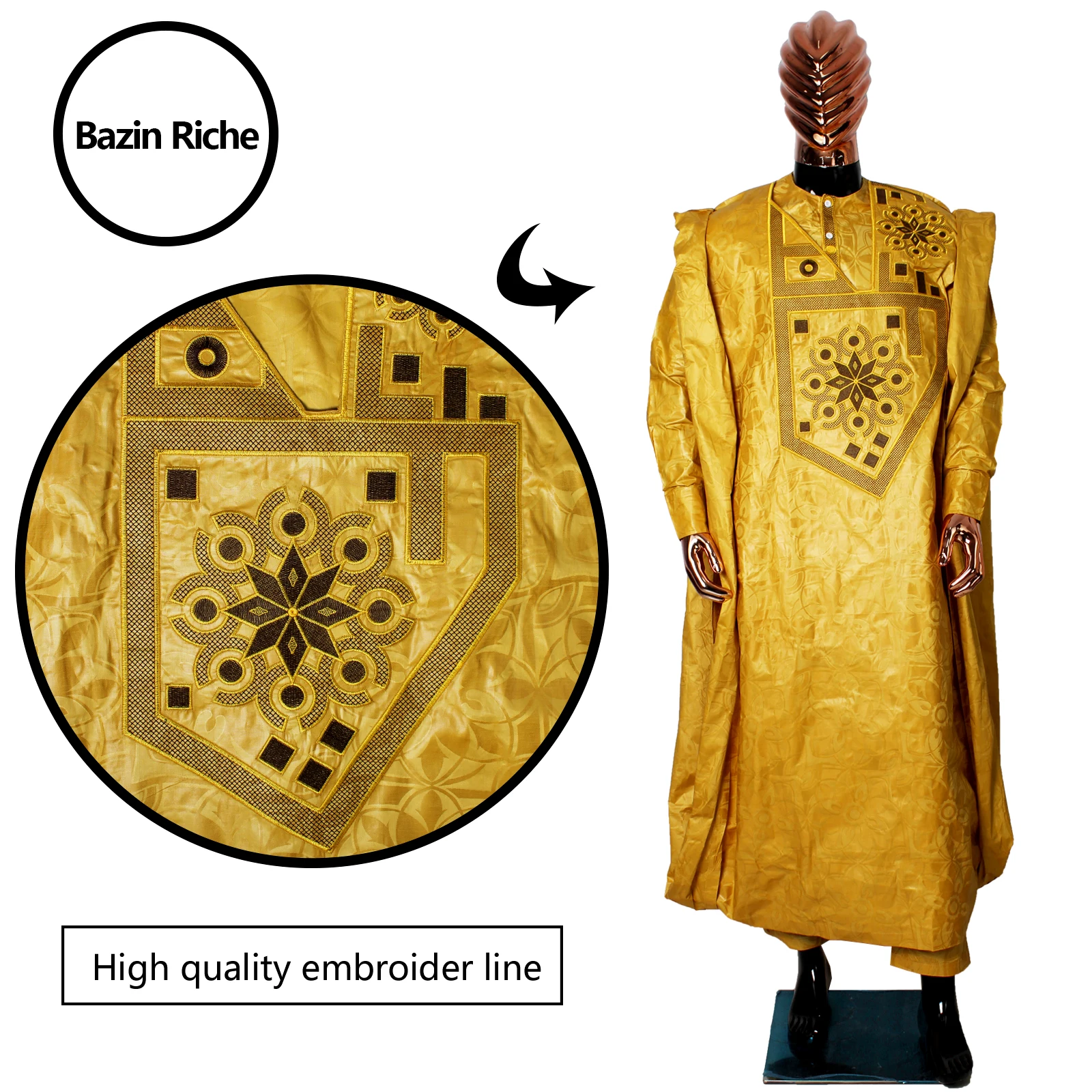 African Dress African Style T Shirt African Men Set African Clothes For Man