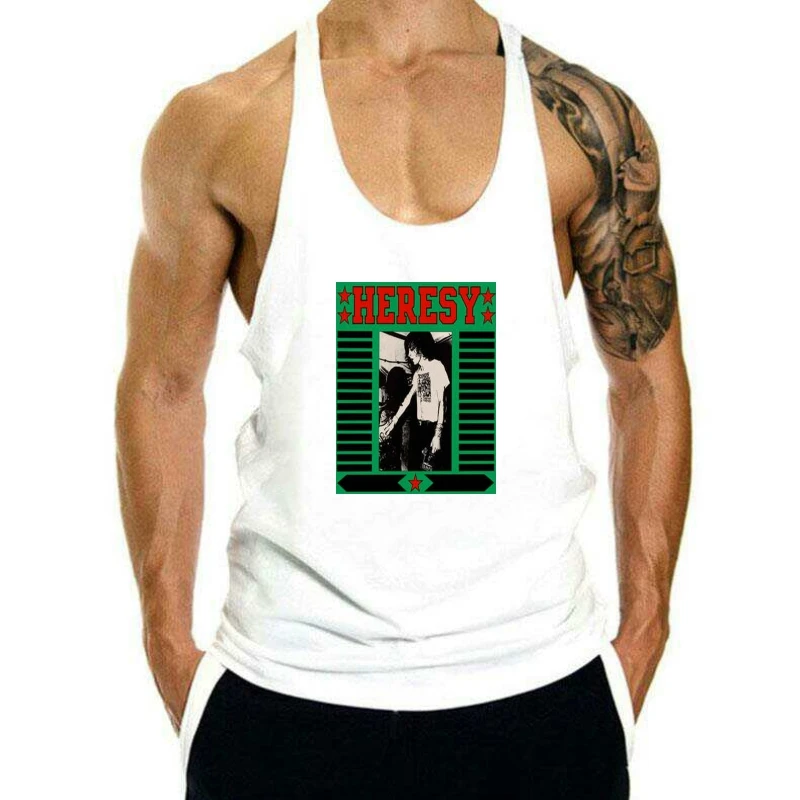 

HERESY бетонная Футболка с принтом SOX DTG, мужские безрукавки от S до 7XL