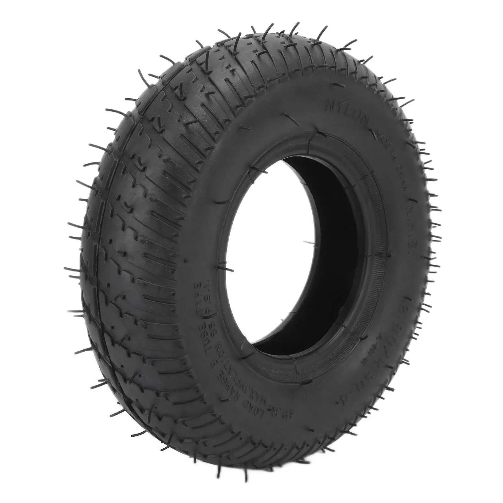 Pneumatic Tire Compatible Scooter Tire for 4in /10.16cm Rim