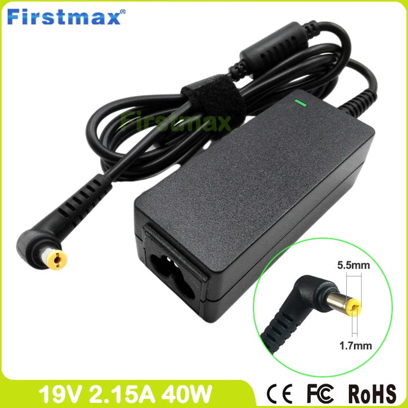 Chargeur 19V 2.1A 40W Pour Acer Aspire E3-111, E3-112, E5-411 - Neuf