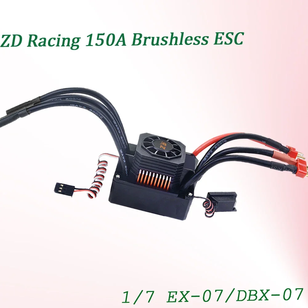 

Оригинальный аксессуар для гоночного дрифта ZD Racing 1 / 7 DBX-07 EX-07 RC, бесщеточный Электрический регулятор 8604 А