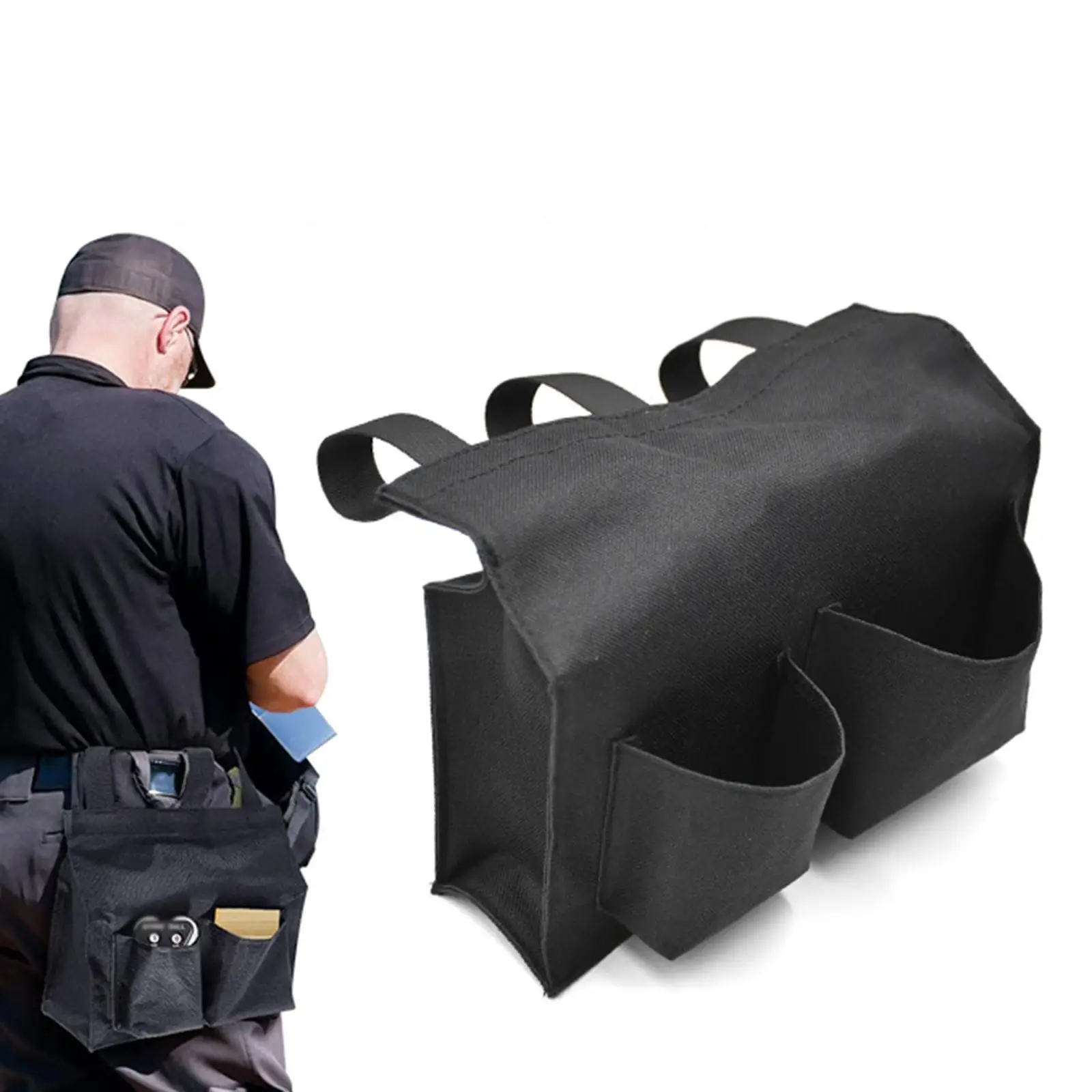 

Baseball Umpire Ball Bag Large Capacity Storage Baseball Softball Umpire Bag Durable Lightweight Umpire Equipment Portable