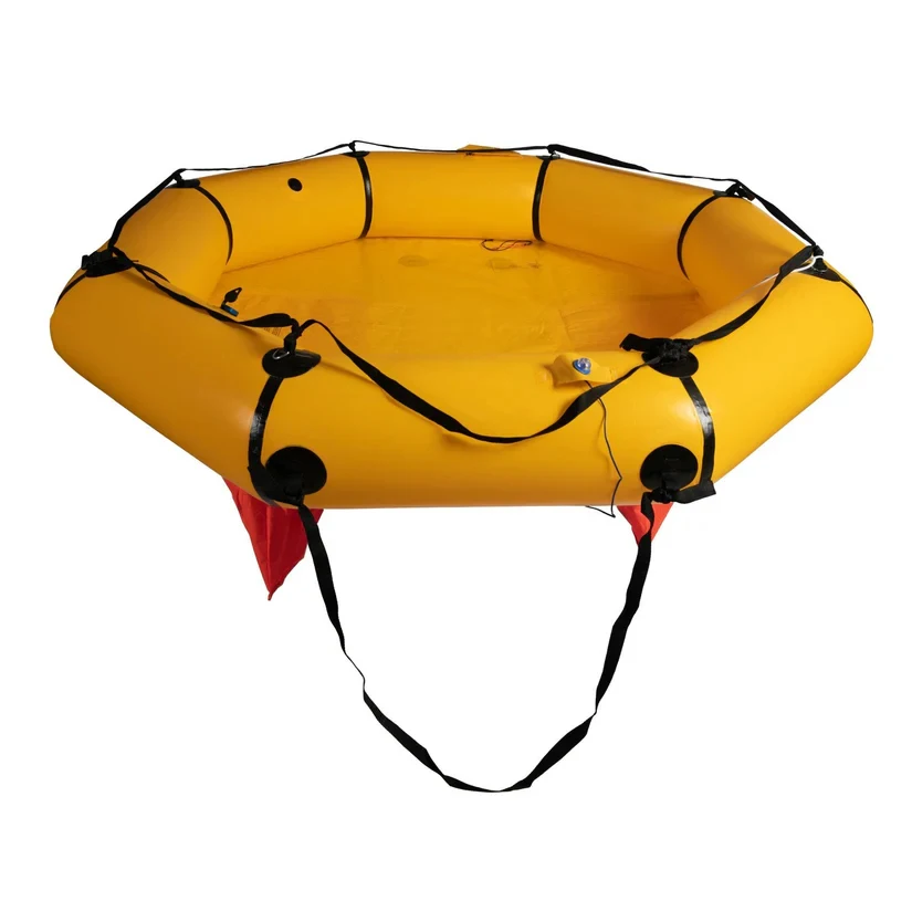 Portable Throw Type Inflatable Life Raft Waterproof Self-Righting Inflatable life raft