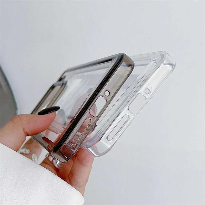 Luxury Clear Shockproof HD Transparent Acrylic Phone Case