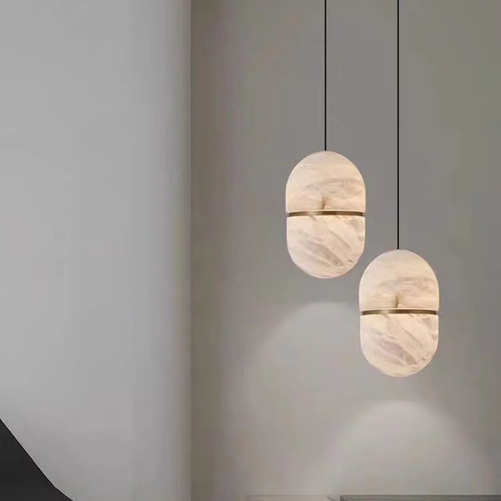 Marble Gold Chandelier 3