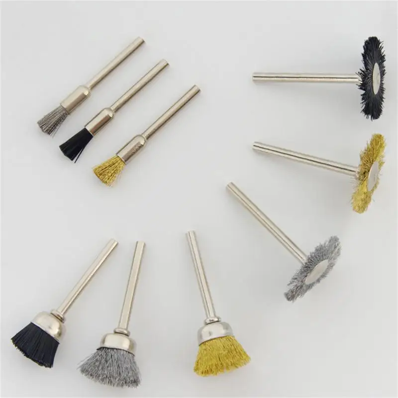 

Cleaning Brush 4mm6mm Double-edge Density Board Cutting Straight Groove Milling Computer Engraving Tool Wire Brush Nylon Brush