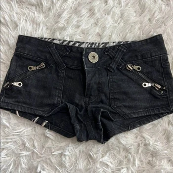 Y2K Denim Shorts 1