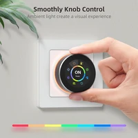 AVATTO WiFi Smart Knob Thermostat Temperature Controller For Water Gas Boiler Electric Heating Works With Tuya Alexa Google Home - Image 4