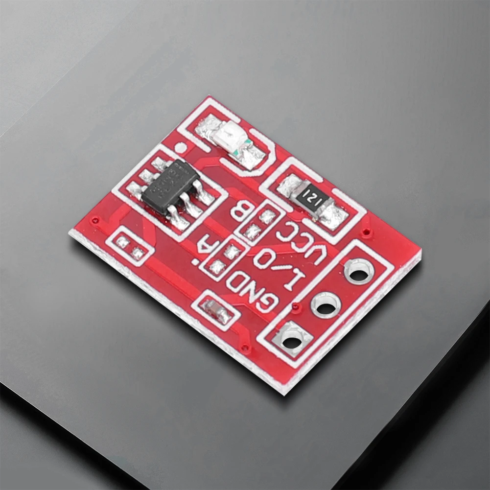 TTP223 터치 스위치 센서 커패시터 유형 2.5V-5.5V 용량 성 터치 스위치 단일 채널 단방향 변환