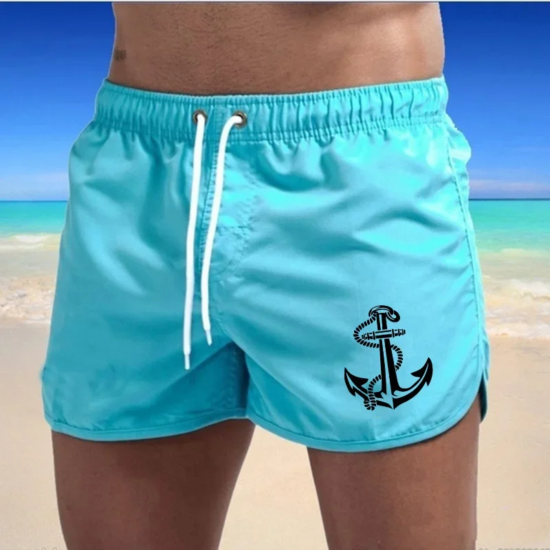 Mens Beach Shorts Jesus Cross Design Quick Dry