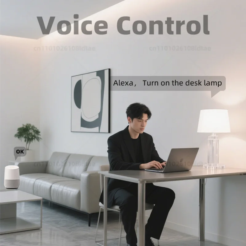 WiFi Smart LED Bulb - Dimmable E27 LED Light with Alexa & Google Voice Control