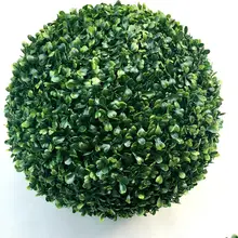 20CM Simulate Plastic Leave Ball Artificial Grass Ball Home Party Wedding Decoration