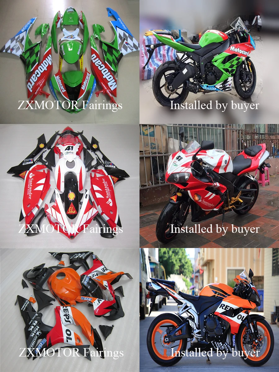 Excellent Upgrade Fairings Suitable For DUCATI Monster 696 796 Injection Full Body fairing Kits White Black OP54