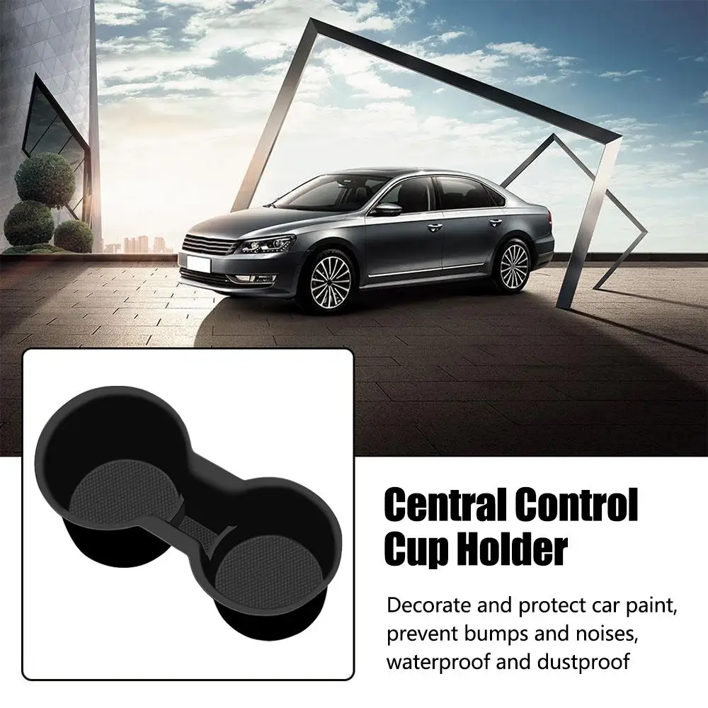 Car Center Console Cup Holder Insert Water Cup Holder Silicone Drink for Toyota Yaris Cross Interior Accessories