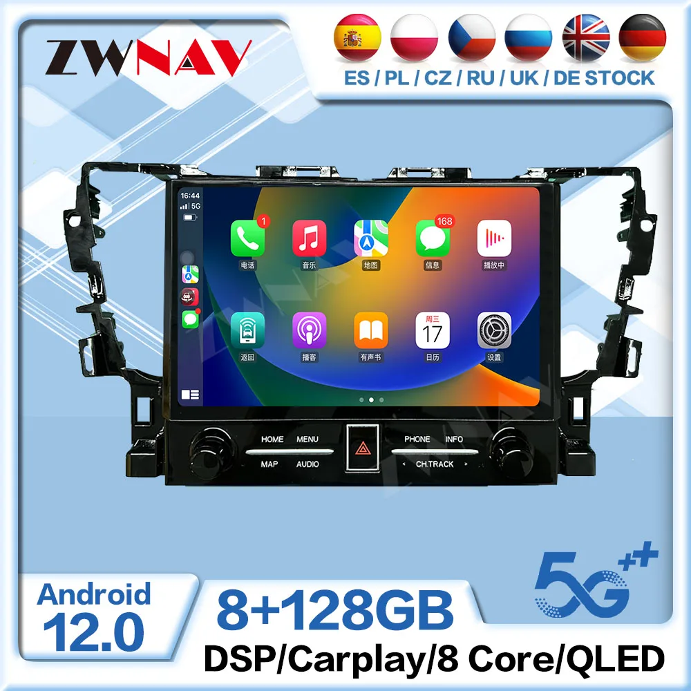 

11.6‘ Car Radio Touch Screen For Toyota ALPHARD 30 Android Auto Multimedia Player Carplay GPS Navigation Audio Autoradio