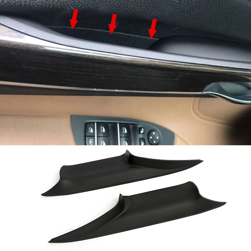 Left/Right Side Door Interior Handle Pull Carrier Cover 51429151212 51419115501 FOR 2008-2015 BMW 7 Series F01 F02 2