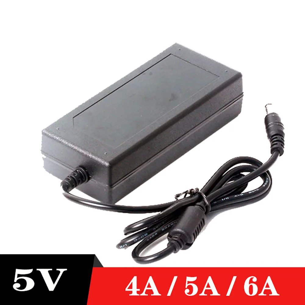 

Блок питания LAIMAIECO 5 в 6 А 5 А 4 а для камеры видеонаблюдения, телеприставка с оптическим концевым переключателем, зарядное устройство, фоторемень постоянного тока 5,5*2,1 мм