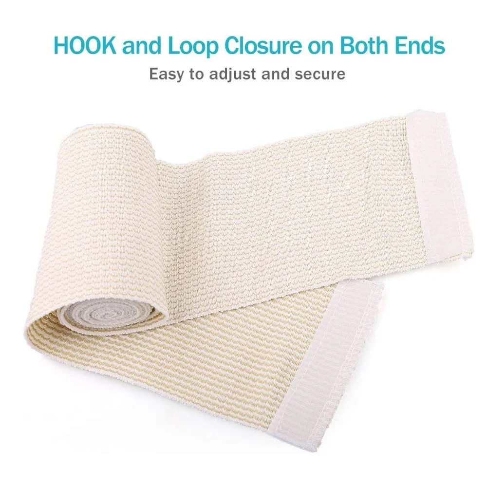 Elastic Bandage Self-Closure Athletic Sport Tape Ankle Wrist Arm Leg Sprains