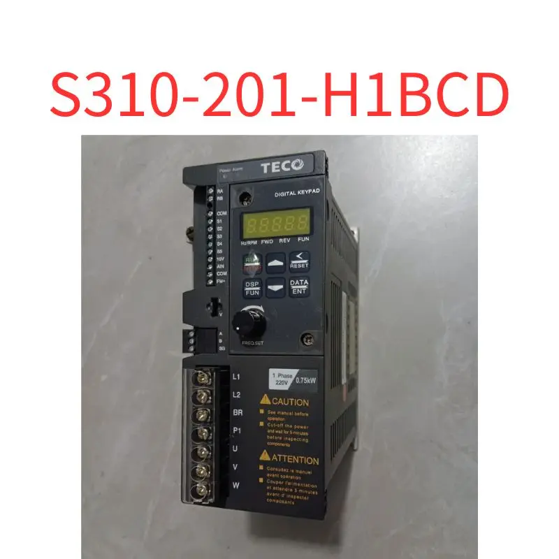

Used S310-201-H1BCD inverter 0.75KW Test OK Fast Shipping