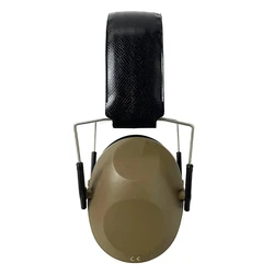 Enhanced Noise Reduction Safety Ear Muffs with Foldable Design - Tactical Anti - Noise Hearing Protection, NRR 21dB (TAN)