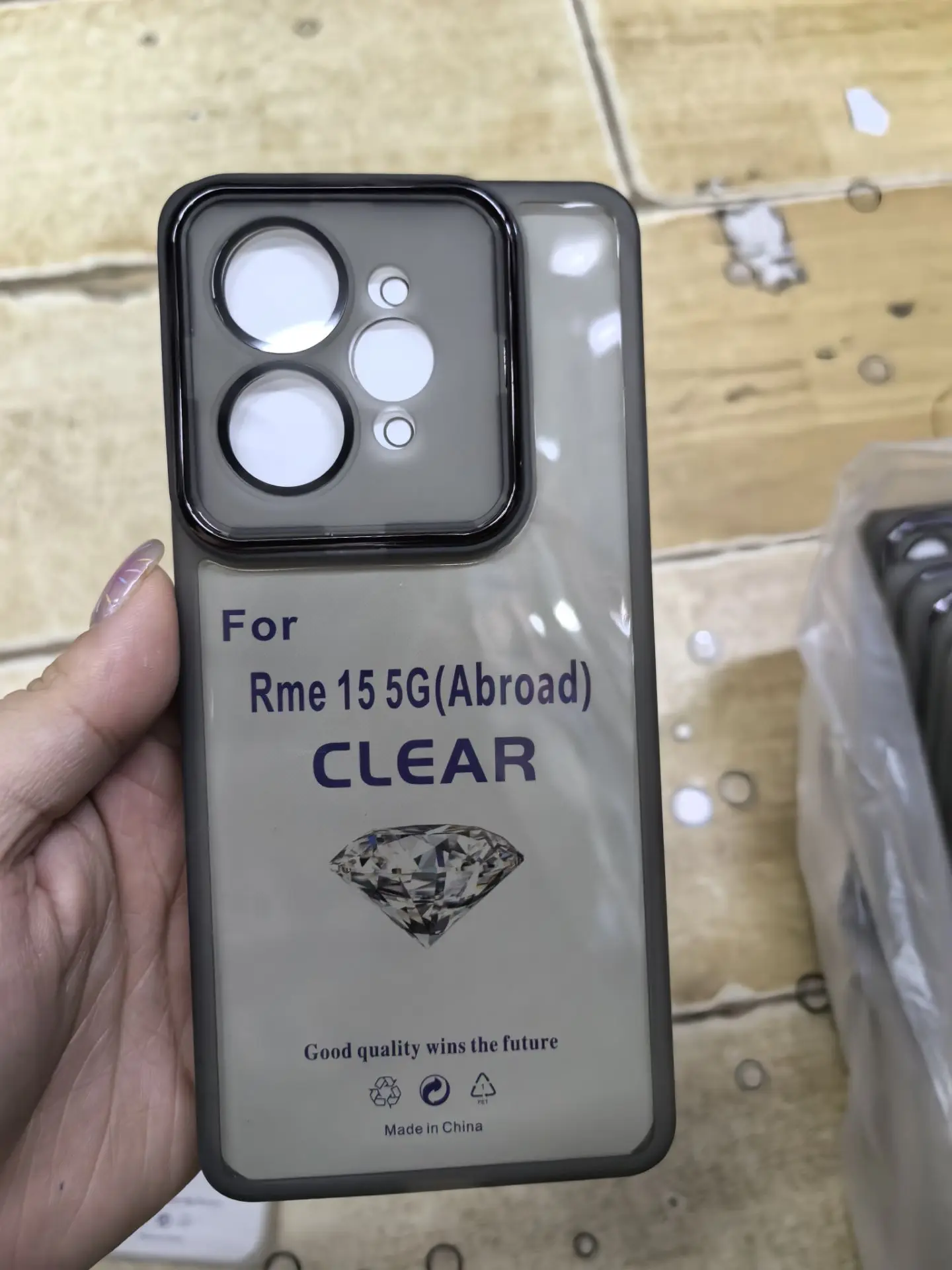 Glitter Full Lens Camera Protection Film Soft TPU Phone Case