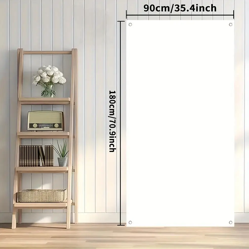 2D-Flachbanner, 1 Stück mit Meereslandschaft im Santorini-Stil – geeignet für Partys und Outdoor-Veranstaltungen – Detail 1