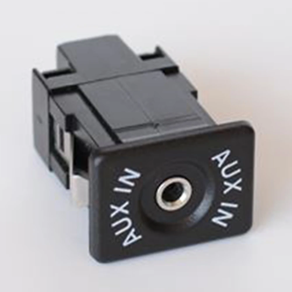 Quick Installation Audio Auxiliary Socket 16D035724 ABS Material Anti-corrosion Car AUX Audio Socket For Central Control Panel