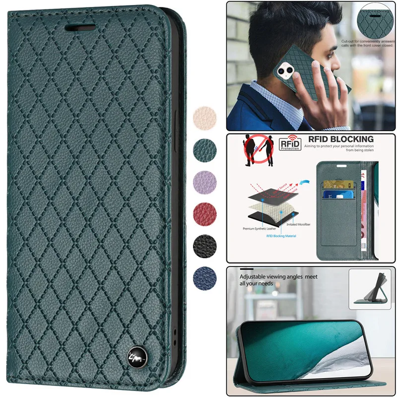 

Magnetic Flip Holder Leather Phone Case for XiaoMi Poco M3 M4 X4 Pro 12 Lite 12T Pro 13 Wallet Card Slot Cover Etui Coque Hoesje