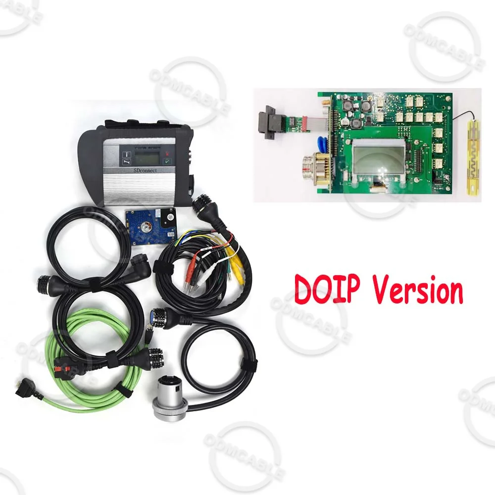 Kit DOIP for MB STAR C4 PLUS 16pin obd2 main cable For mb star c4 SD connect update function new cars test |