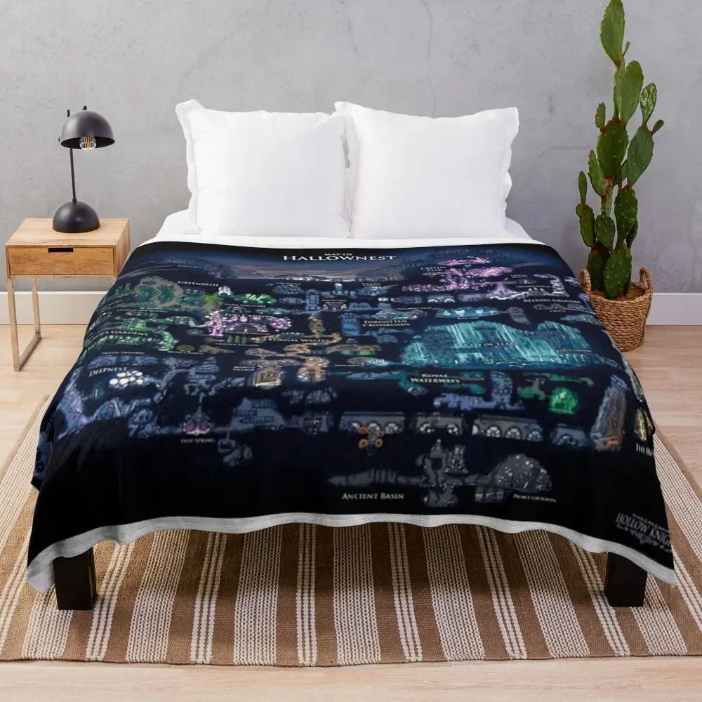 

The Hallownest Poster metal print tapestry Throw Blanket cosplay anime funny gift valentine gift ideas Kid'S Blankets