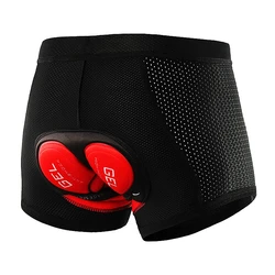 Breathable Shockproof Gel-Padded Cycling Underwear Shorts - XXXL (Pic Color-02)