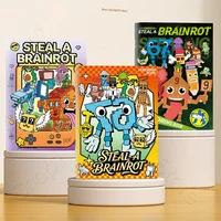 Книги-раскраски «Скадельный мозг», альбом для рисования, школьные цвета, принадлежности для рисования, 67 дома 9, книги для рисования на работу, подарочный набор, игрушки для девочек — изображение 6