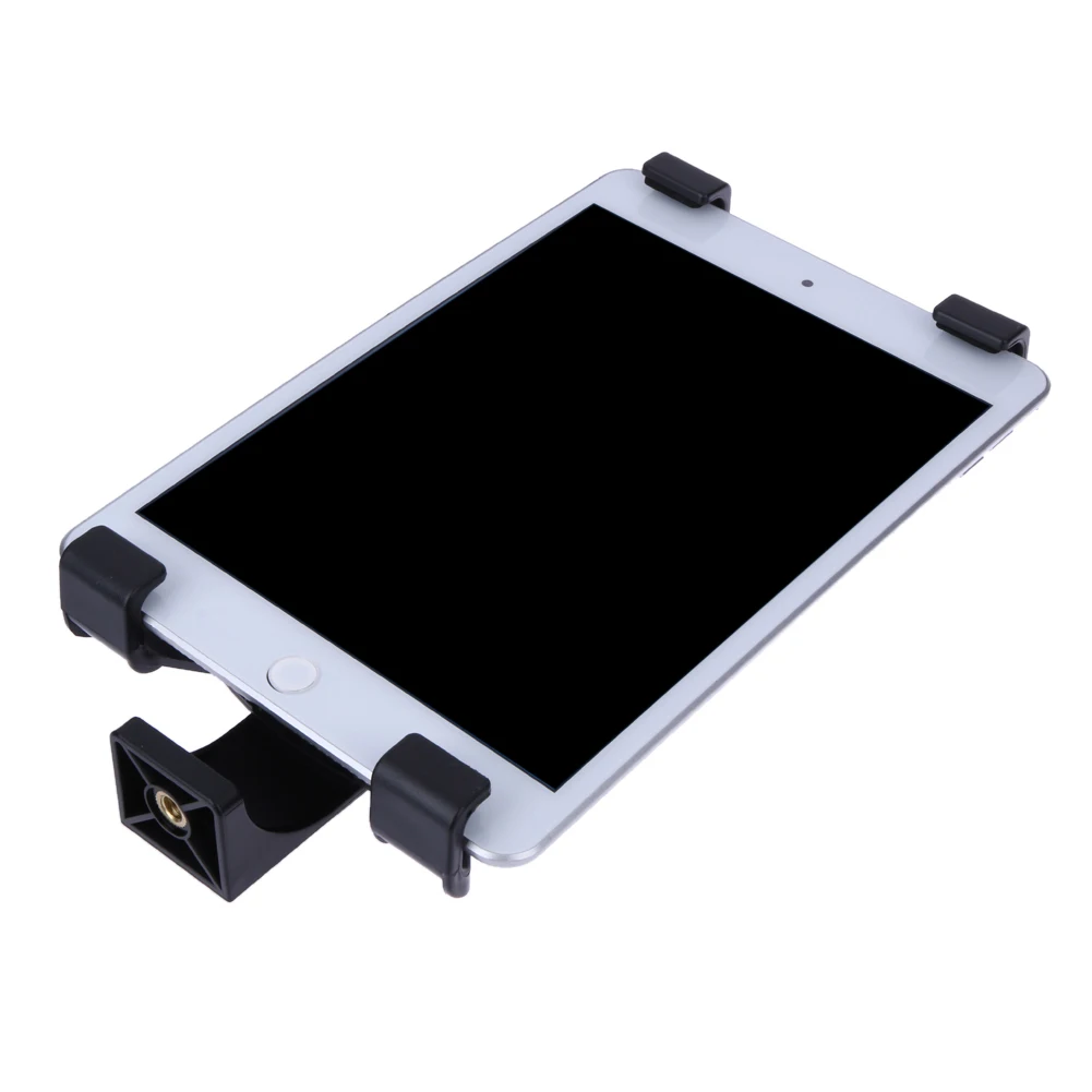 Universal Tablet Holder Tablet Tripod Mount Clamp With 1/4 "Wire Adapter For Ipad 2/3/4/Air/air2/Mini For Galaxy Tablet Phone