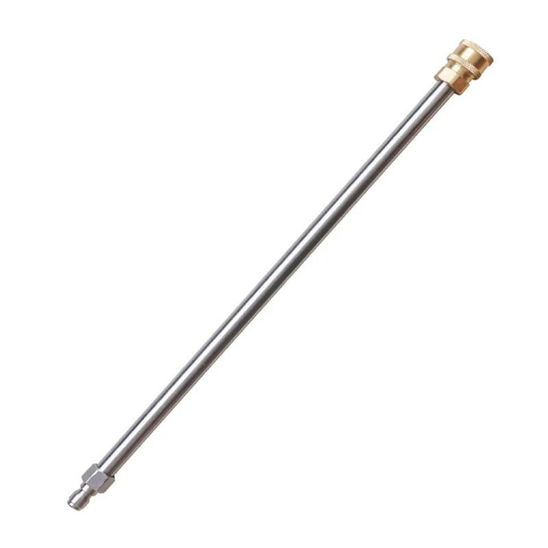 

Telescoping Replacement 1/4 Inch Quick Pressure Washer Extension Stainless Steel Power Extender Wand