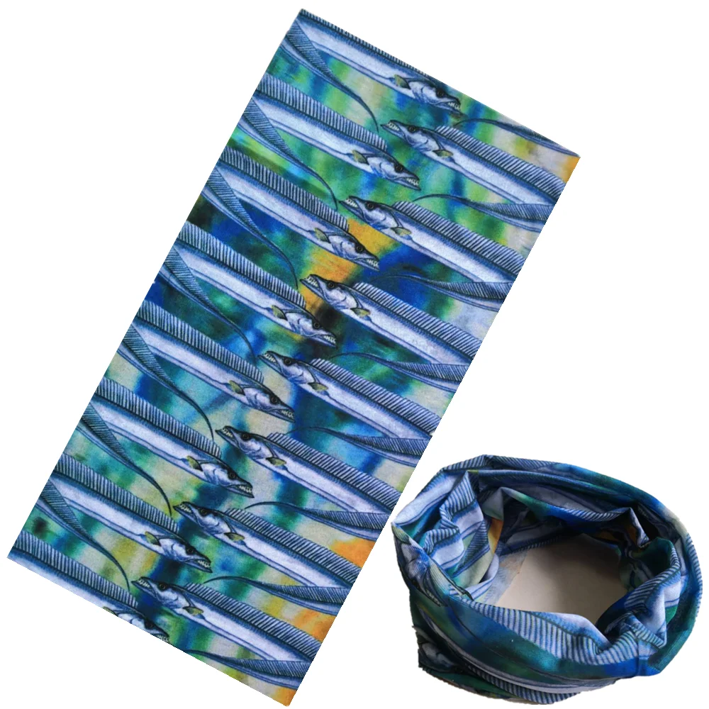 Fishing Scarf Multi Function Seamless Climbing Hiking Cycling Headwear Bandana Windproof Mask Hood Turban Neckerchief