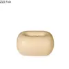 Creative Round Corner Tissue Box Coffee Table Desk Decoration Minimalism Ceramic Tissue Box Bedside Table Paper Towel Case 6