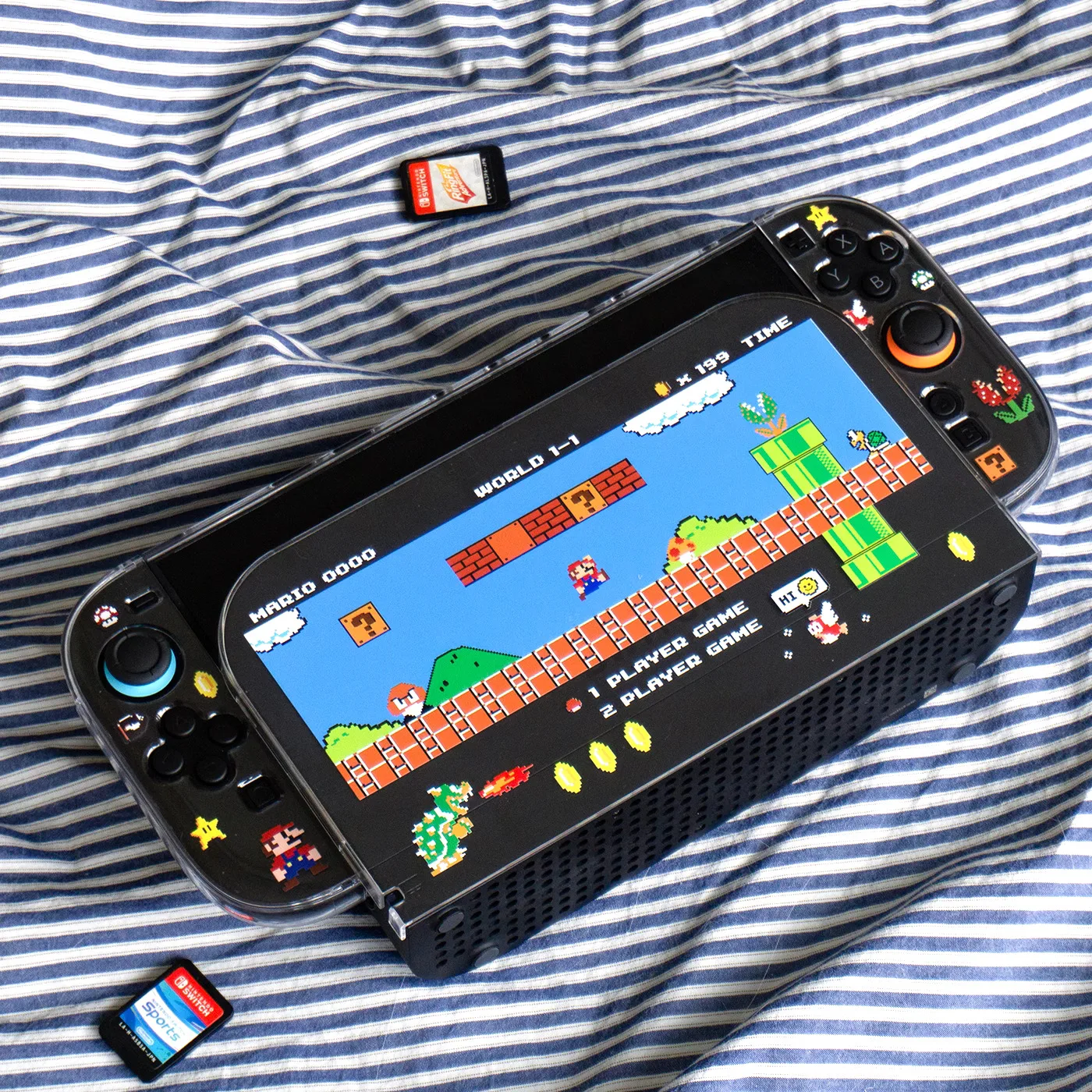 Nintendo Switch 2 Case Protection Cover Clear Kawaii Anime Dockable Protective Shell For Nintendo Switch 2 Controller JoyCon 3