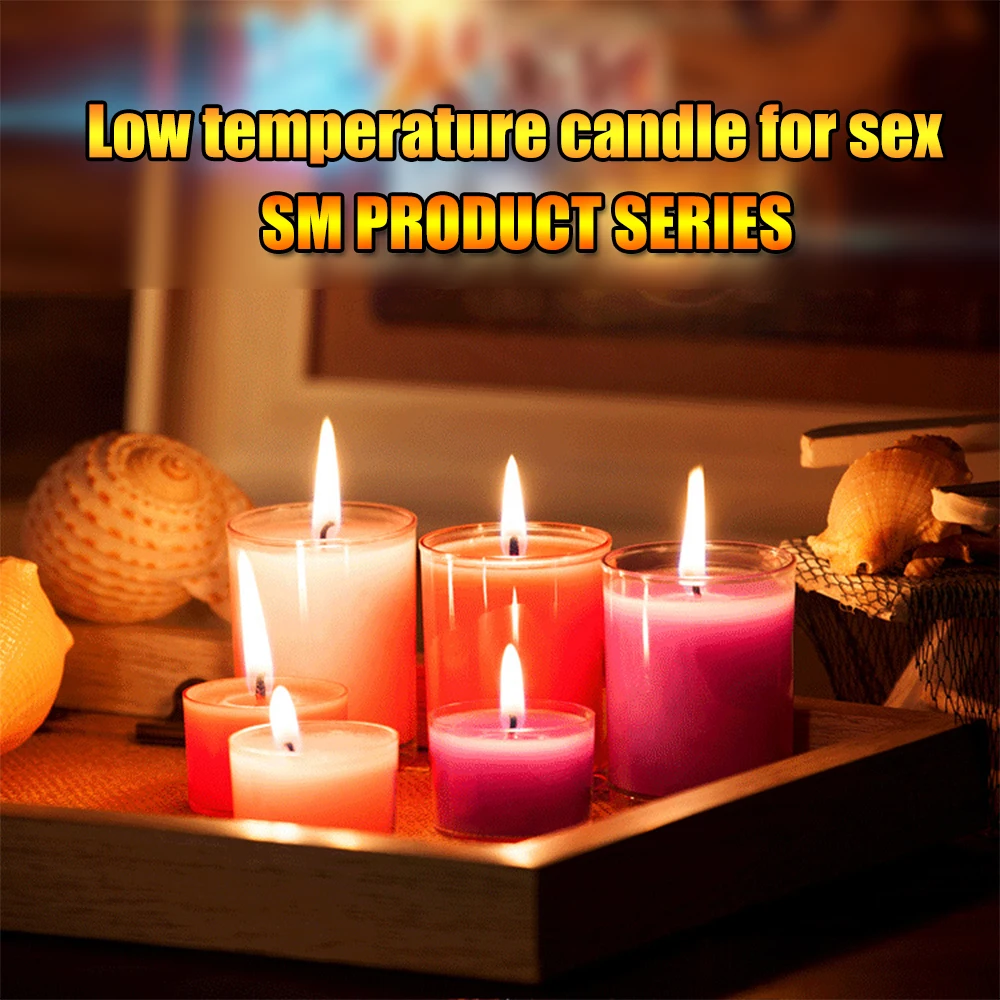 Low Temperature Candle Bdsm Drip Wax Sex Toys Adult Women Men Games Teasing Candle Erotic Adult Toys Passion Dripping Wax 1PCS sex candles
