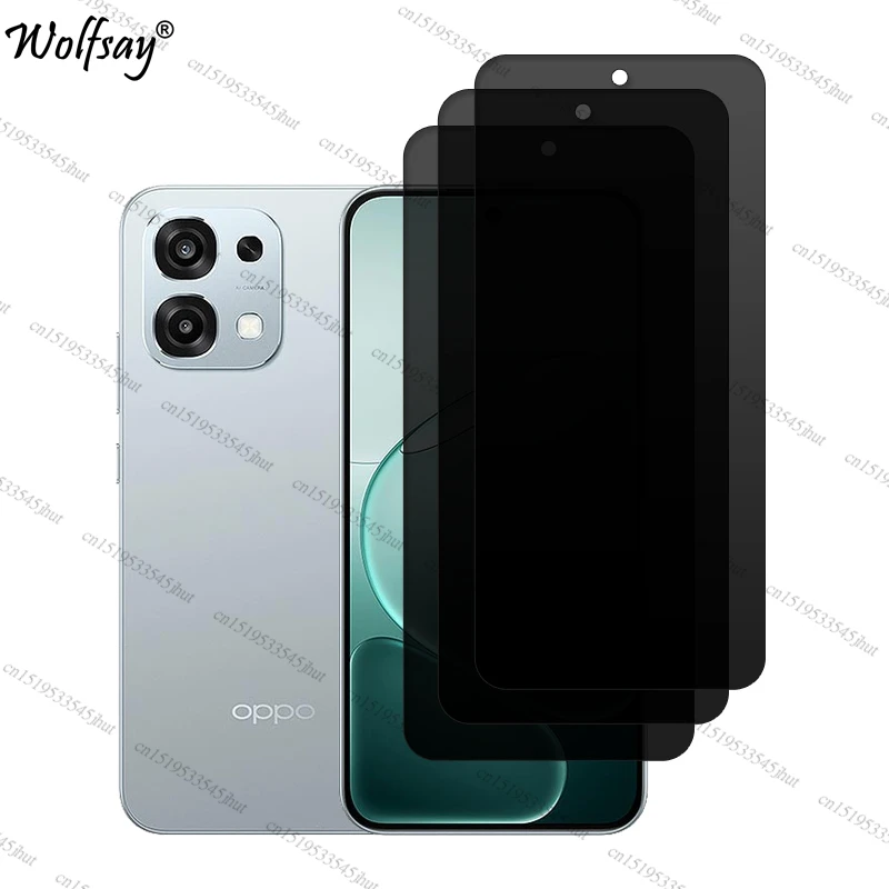 Premium Anti-Spy Tempered Glass Privacy Screen Protector - 6.57 Inch