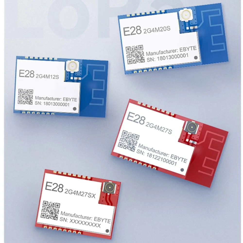 

LoRa spread spectrum SX1280 wireless module 2.4G transmission communication small volume low power consumption module