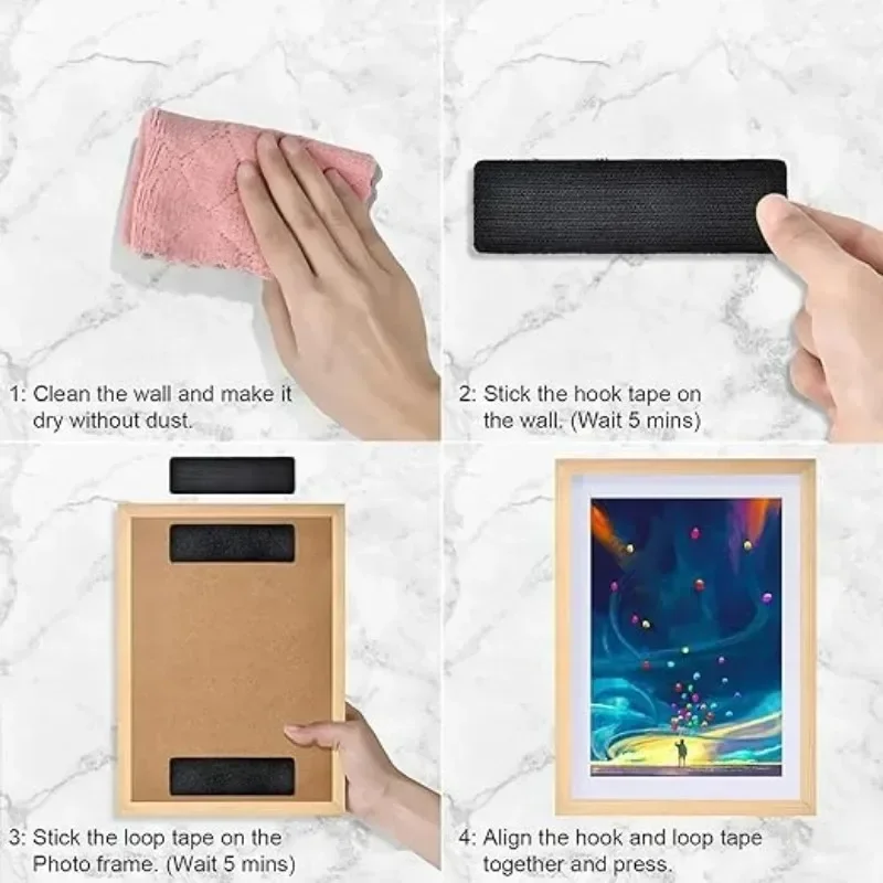 Diy Self-adhesive Tape Home Auto Adhesive Velcros Anti-Slip Sticker Grip Hook-and-loop Magic Sofa Floor Stickers Fixed Attaches