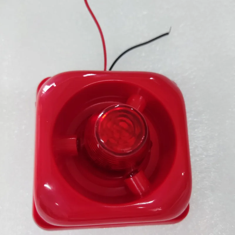 Sound Strobe Sound and light alarm Siren dc24v Conventional Fire Strobe Sounder
