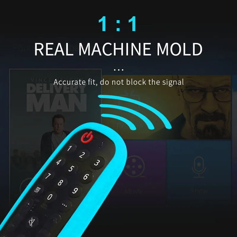 Silicone Remote Controller Covers silicone remote case silicone remote sleeve silicone remote cover silicone case protector remote controller cover For LG Smart TV AN-MR21GC AN-MR21GA AN-MR21N